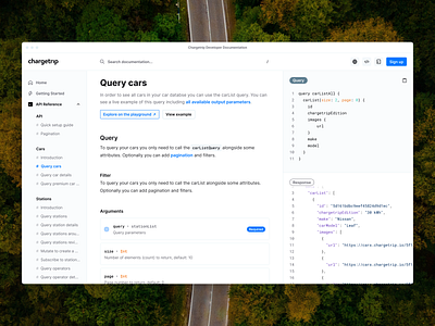 Chargetrip Developer Portal blog develop documentation explore queries tech technical