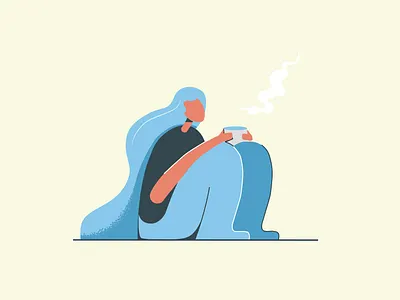 big_lady art design illustration vector