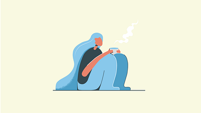 big_lady art design illustration vector