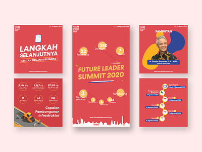 Instagram Content Design for FLS 2020 branding coreldraw design inspiration instagram instagram feeds instagram post social media