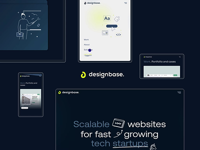 designbase.studio Website agency website animation branding illustration portfolio ui ux web webdesign webflow