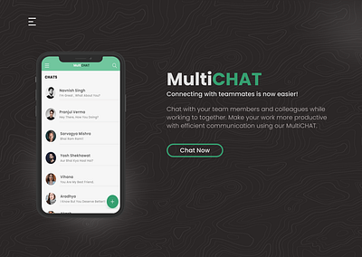 Multi Chat chat window UI chat chat app chat app ui chat ui icchatva