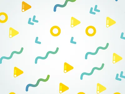 components 80s branding bubble illustration pattern rounded shapes simple stylised wallpaper