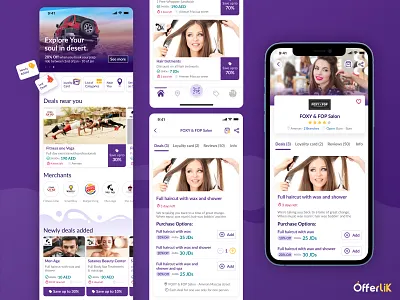 Deals app design app app design appdesign deals design mobile app mobile app design offers online shopping ui ux