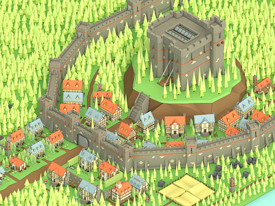Low Poly Medieval