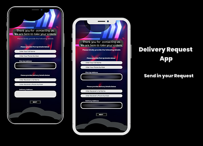 Delivery App app branding design figma logo oke typography ui ux web