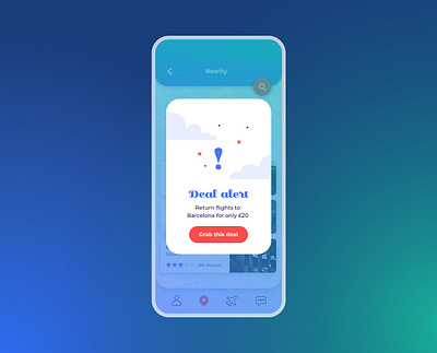 036 DailyUI Travel App Special Offer app design dailyui dailyuichallenge design travel travel app ui ui design ux