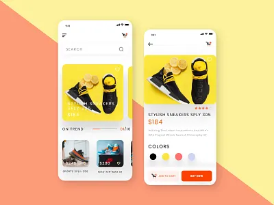 Sneakers E-Commerce App UI adobe xd app design alifemu e commerce e commerce app e commerce app concept e commerce mobile app ecommerce fashion fashion app ios app mobile app online shop online shopping ui ui design