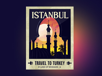 ISTANBUL, - Land of mosques, Travel to Turkey design illustration professional ui upqode webdesign wordpress wordpress development