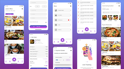 Meal Deal 2 best dribble ui design design food delivery app ui ux uidesign