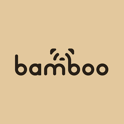 Daily Logo Challenge Day 3 (Panda) bamboo bamboo logo custom font dlc log design panda panda logo pandas