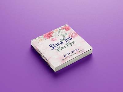 Stress less plan more 5 years of planner notebook agenda notes organizer