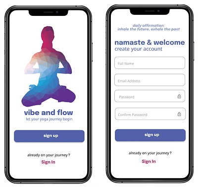 DAILY UI CHALLENGE #001 100daychallenge app design illustration minimal ux