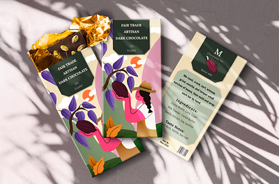 Chocolate Bar Packaging adobe adobe illustrator character design graphic design illustration illustrator packaging packaging design procreate vector