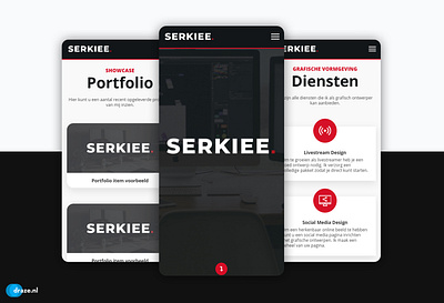 Mobile friendly website for Serkiee design mobile friendly responsive ui ux website