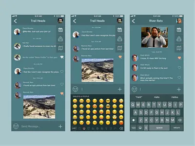Campchat app camping camping app camping logo mobile app mobile app design mobile design mobile ui ui ux xd xd design