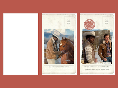 Jackson Hole - F/W 2020 Lookbook advertisement advertising after effects animation art direction design editing illustrator instagram stories motion motion designer social media video