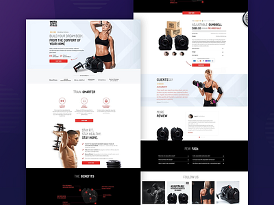 Insta Safe Fitness figma ui web design web development webflow