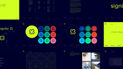 Signifai - Style Guide branding cloud design graphic design identity illustration logo san francisco silicon valley style guide tech typography