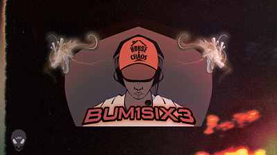 Bum1six3 Logo! design illustration logo minimal