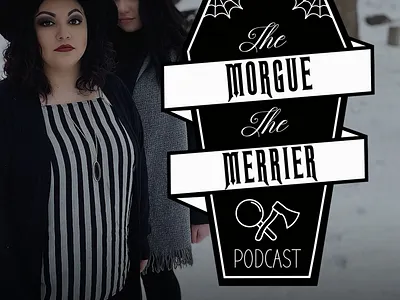 Covert Art - The Morgue The Merrier Podcast branding instagram logo podcast