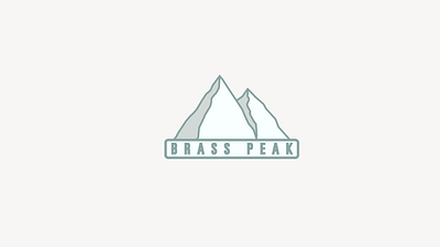 Ski mountain logo ( Daily Logo Challenge ) branding clean design flat graphic design icon illustration logo minimal vector