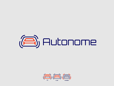 Autonome abstract logo autonome blue branding challenge dailylogo dailylogochallenge logo logo design logo mark logodesign logomark logotype minimal vector