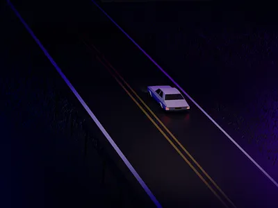 drivers license - olivia rodrigo 3d blender blender3d driverslicense lowpoly oliviarodrigo