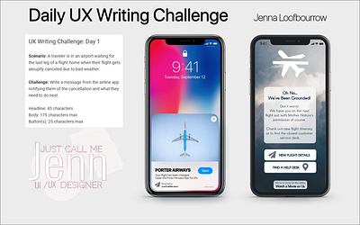 Daily UX Writing Challenge: Day 1 dailyux dailyuxchallenege dailyuxwriting ui ux uxwriting