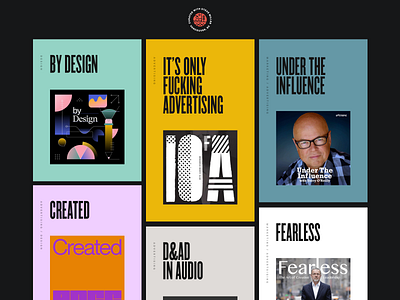 [Now Added] Creative Podcasts curate design inspiration list personal podcasts portfolio ui web