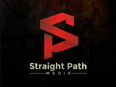 Logo for media post geometry logo modern monogram simple logo design