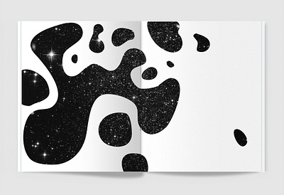 100 Iterations: Water design galaxy graphic design magazine print space stars vector