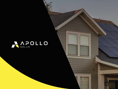 Apollo SE - Branding branding energy identity logo solar panels