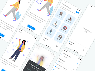 WearYourMask Redesigned adobe xd adobe xd designer figmadesign uiux uiux design uiux designer uiuxdesign uiuxdesigner waeyourmask redesign wear wearyourmask wearyourmask app wearyourmask app ui wearyourmask redesigned xd xd animation