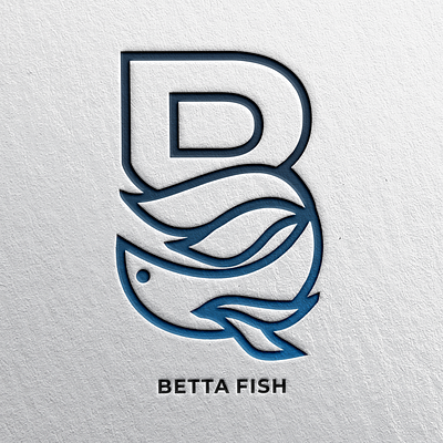 Betta Fish - Logo concept branding design flat icon illustration inpiration logo minimal typography vector