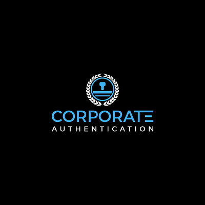 Corporate Authentication logo business logo corporate creative logo custom logo graphic design logo minimal modern logo professional logo typography