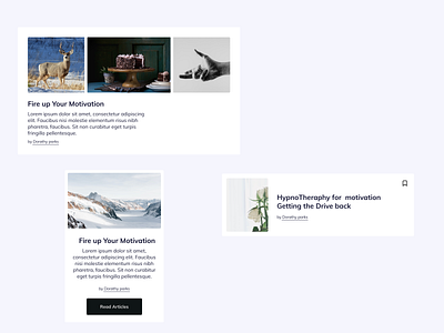 articlecards figma ui