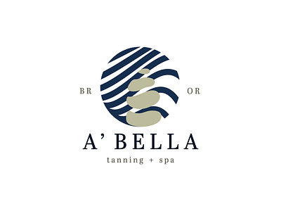 A'Bella Tanning & Spa Branding brand design clean design design graphic design illustration logo marketing agency social media design spa design
