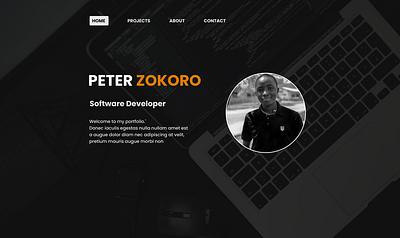 Portfolio Design design minimal ui