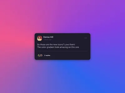Reply to a comment animated animation comment comments design figma flow gif interface mp4 panel principle product prototype reply response sidebar thread user experience user inteface