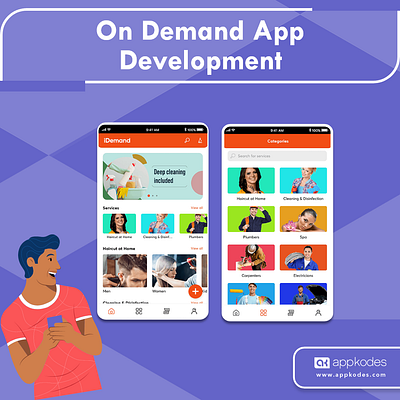 On demand app development - Appkodes ondemandappdevelopment