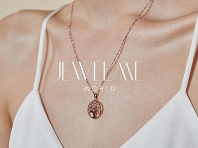 JewelMe World brand identity branding design fashion fashion brand