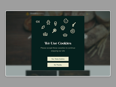 Daily UI #016 - Pop-up / Overlay daily ui dailyui minimal ui ux web website