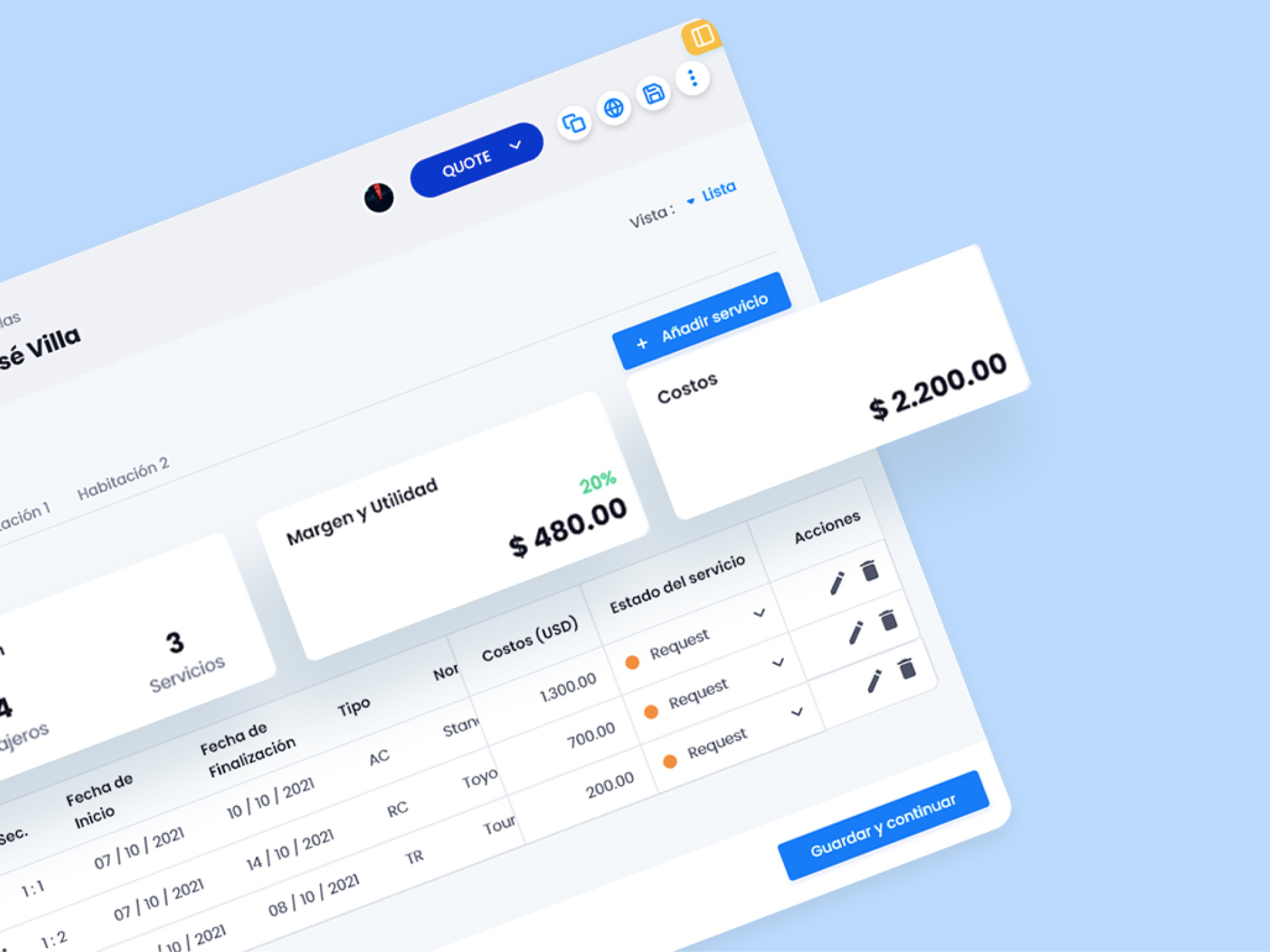Example of End To End Saas Product UI/UX Design