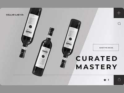 Cellar Lab Design (Replica) design minimal ui ux web