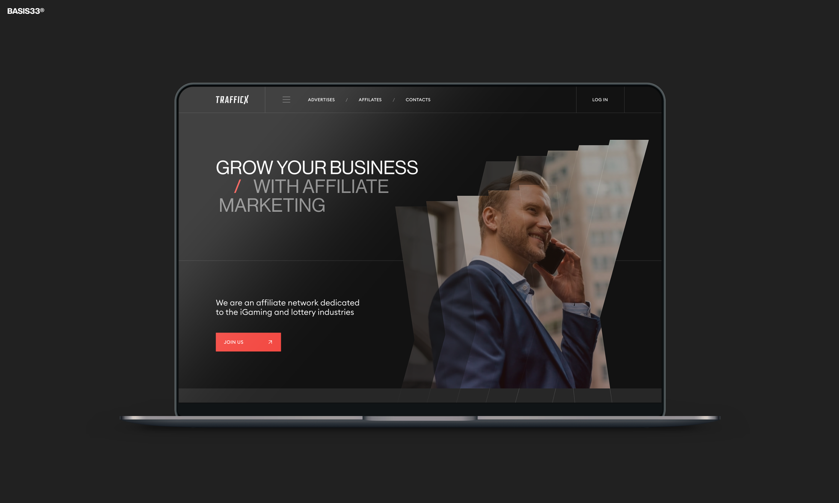 TrafficX - website design and development branding design ui ux web design wordpress