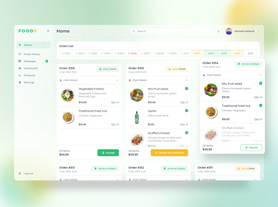 Food delivery web app (FOODY) adobexd b2b card dashboad delivery ecommerce food menu store ui ux design webapp