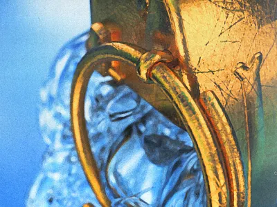 Handle with care 3d 3d art 3d artist 3dart 3dartist 3dartwork blender blender 3d blender render blender3d blender3dart blendercycles glass gold golden grenade