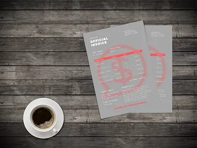 INVOICE DESIGN branding business card design envelope envelope design flat flyer design illustration letterhead design logo vector