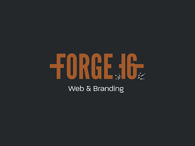 Forge 16 brand branding design logo ui